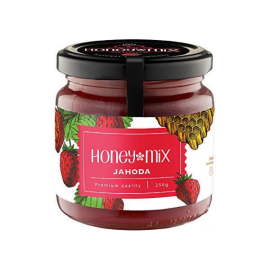 HoneyMix Med s jahodou 250g