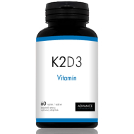 Advance Nutraceutics K2D3 Vitamín 60tbl - cena, porovnanie