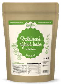 Greenfood Proteínová ryžová kaša bezlepková vanilka 500g