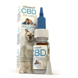 Cibapet CBD olej pro kočky 4% 400mg 10ml