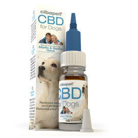 Cibapet CBD olej pro psy 4% 400mg 10ml