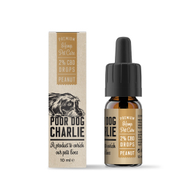 Hemp POOR DOG CHARLIE CBD kapky 2% 10ml