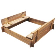 vidaXL impregnované drevo - štvorcové - cena, porovnanie