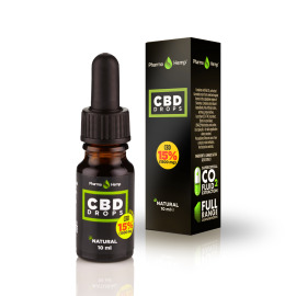 Hemp CBD drops olivový olej 15% 1500mg 10ml