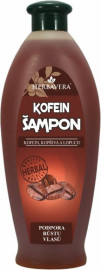 Herbavera Kofein šampón s žihlavou a lopúchom pre podporu rastu vlasov 550ml