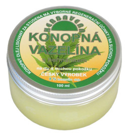 Herbavera Vazelína na suchú pokožku - Konopný olej a harmanček 100ml