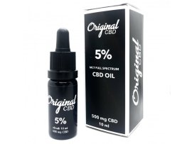 Original CBD Olej 5% Full spectrum 10ml