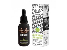 Cbdyou CBD Tinktúra Zelené Jablko 3000mg 30ml