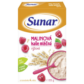 Hero Sunárek mliečna ryžová kašička malinová 225g