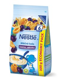 Nestlé Mliečna kaša Slivka Marhuľa 300g