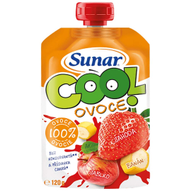 Hero Sunárek Cool ovocie jahoda banán jablko 120g