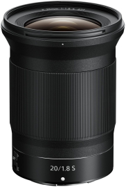 Nikon Nikkor Z 20mm f/1.8 S