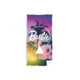 Carbotex Barbie Miami Beach osuška 70x140cm