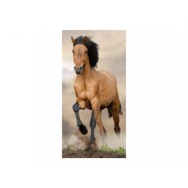 Jerry Fabrics Kôň hnedý osuška 70x140cm