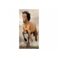 Jerry Fabrics Kôň hnedý osuška 70x140cm - cena, porovnanie