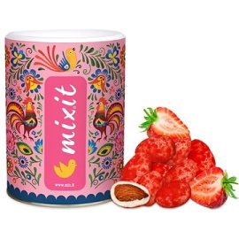 Mixit Mandle v jogurte s jahodovým prachom 540g