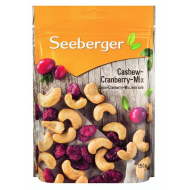 Seeberger Kešu-brusnicový mix 150g - cena, porovnanie