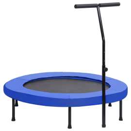 vidaXL Trampolína s rukoväťou a bezpečnostnou podložkou 122cm