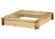 Marimex Pieskovisko drevené štvorhranné s krytom - cena, porovnanie