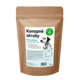 Zelená Země Konopné otruby 1kg