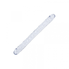 Crystal Jellies Dvojité ohybné dildo 45cm