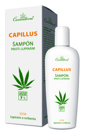 Cannaderm Capillus Šampón proti lupinám 150ml