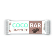Happy Life COCO BAR - Kokosová tyčinka s kakaom BIO 40g - cena, porovnanie