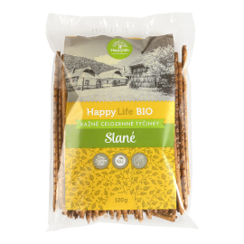 Happy Life Tyčinky ražné celozrnné- slané 120g