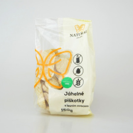 Natural Jihlava Pšenové piškótky s lesným ovocím 150g