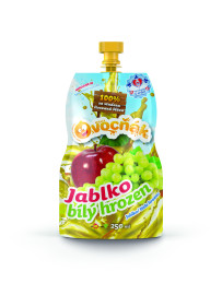 Ovocňák Šťava 100% ovocná jablko a biele hrozno 250ml