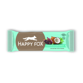 Happy Fox Kakaová tyčinka s kokosom 50g
