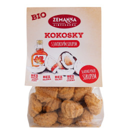 Biopekárna Zemanka Kokosky s javorovým sirupom 100g