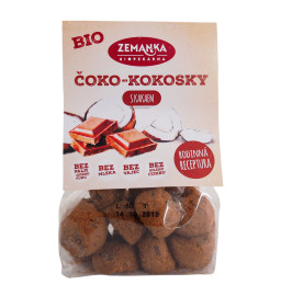Biopekárna Zemanka Čoko-kokosky s FAIR TRADE čokoládou 100g