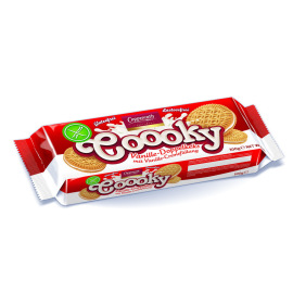 Coppenrath Coooky - vanilkové sušienky s vanilkovým krémom 300g