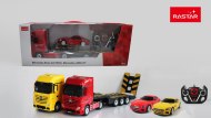 Rastar Mercedes-Benz Actros + AMG GT 1:24 - cena, porovnanie