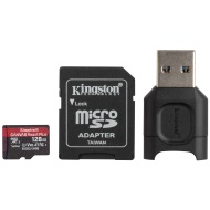 Kingston Micro SDXC Canvas React Plus UHS-II V90 128GB - cena, porovnanie