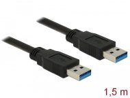 Delock 85061 kábel USB 3.0 USB A - USB A 1.5m - cena, porovnanie