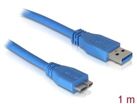 Delock 85231 USB A - Micro B 3.0 kabel 1m