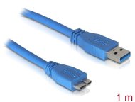 Delock 85231 USB A - Micro B 3.0 kabel 1m - cena, porovnanie
