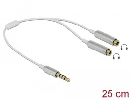 Delock 65355 kabel audio stereo jack (M) 3.5mm