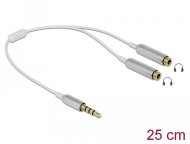 Delock 65355 kabel audio stereo jack (M) 3.5mm - cena, porovnanie