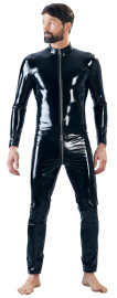 Black Level Vinyl Overall Men