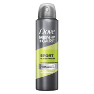 Dove Men+Care Sport Active Fresh deospray 150ml - cena, porovnanie