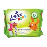 Linteo Toaletný papier KIDS vlhčený 50ks - cena, porovnanie