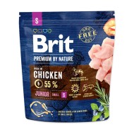 Brit Premium by Nature Junior S 1kg - cena, porovnanie
