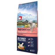 Ontario Large Weight Control Turkey & Potatoes 12kg - cena, porovnanie