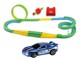 WL Toys Autodráha s píšťalkou a autíčkom