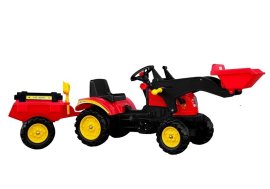 Lean Toys Traktor Herman s prívesom