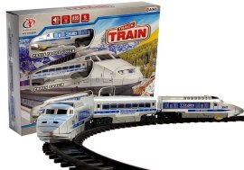 Lean Toys Vlaková súprava so svetlami a zvukmi