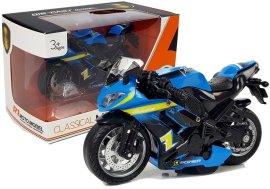 Lean Toys Motocykel na naťahovanie 1:14